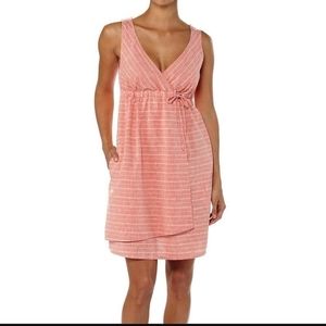Patagonia Pink Striped Mini Dress